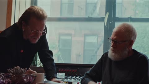 A sort of homecoming ( Letterman). Bono