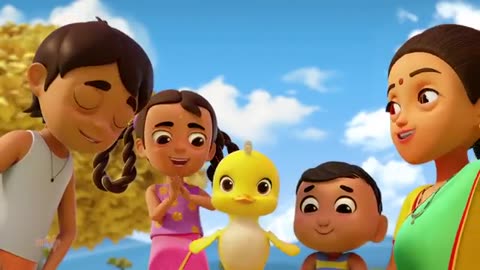 Ek Mota Hathi Khelne Gaya, एक मोटा हाथी, Hindi Cartoon Song and Baby Videos - HINDI ANIMATED VIDEOS