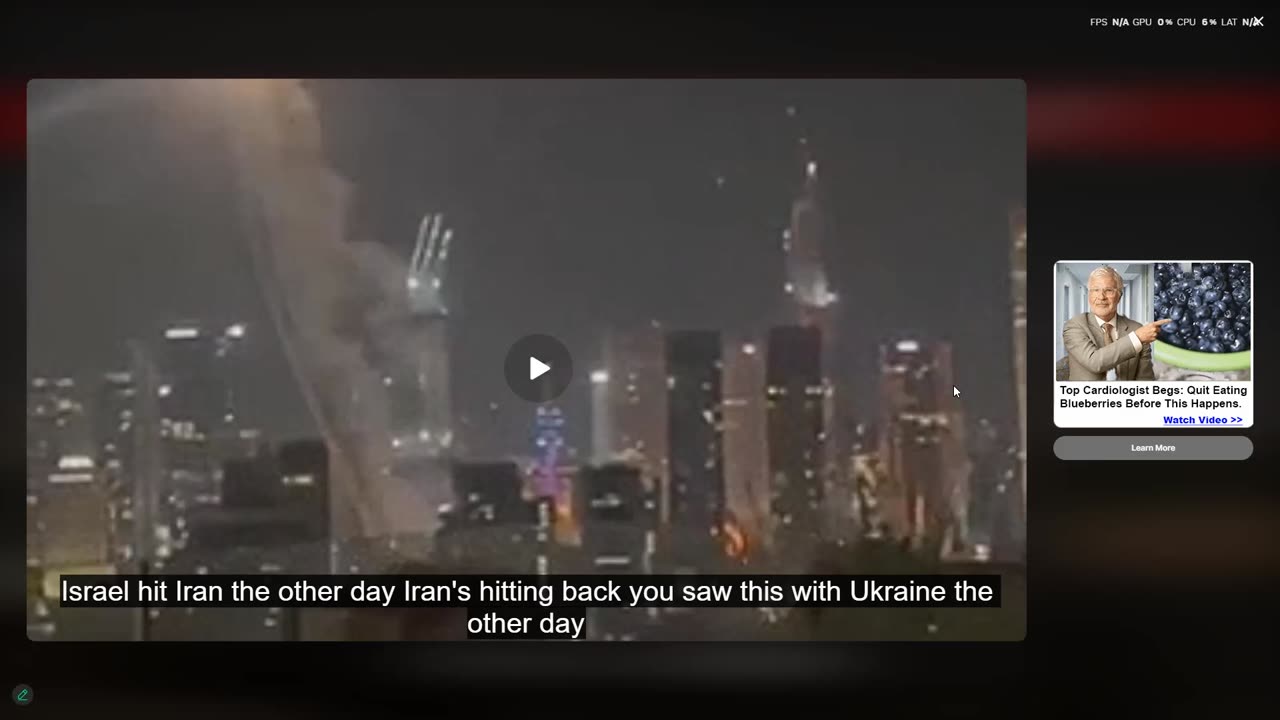 Even salty cracker knows this Iran Israel war is going to cause some Sh*t