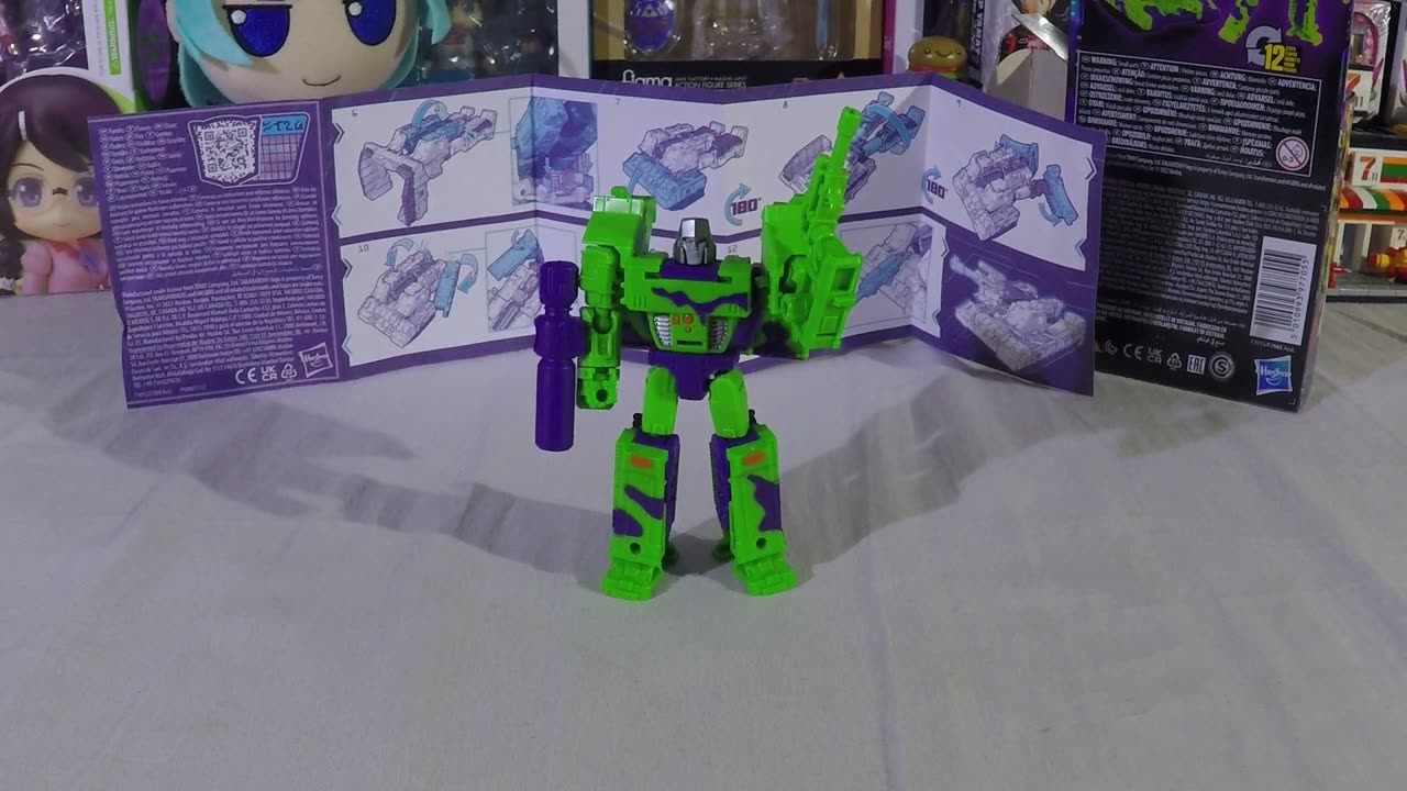 Transformers Legacy G2 Universe Megatron unboxing and conversion