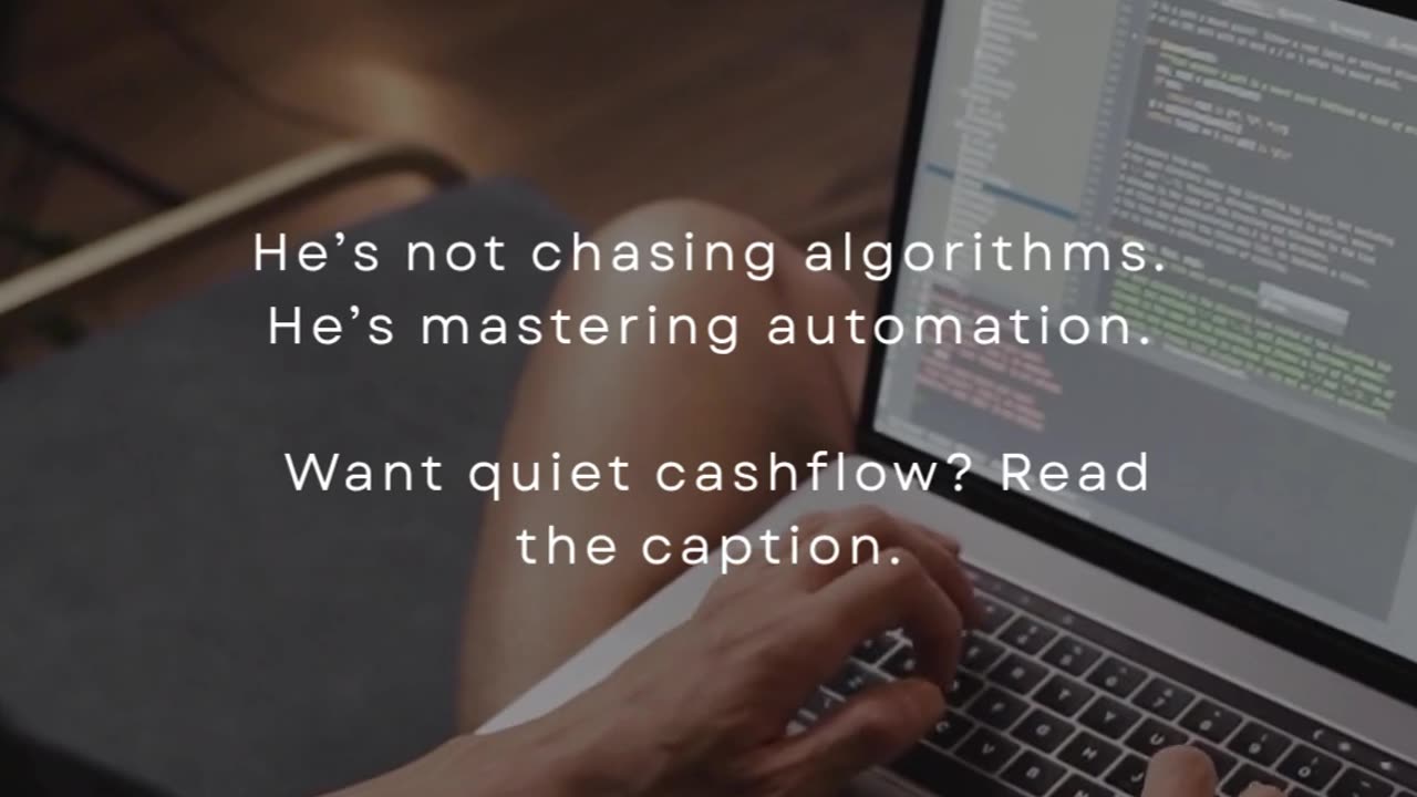Not Chasing Clients. Not Chasing Likes. Just Building Systems That Sell Silently