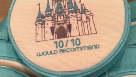 Disney Parks Castle Zipper Pouch #shorts