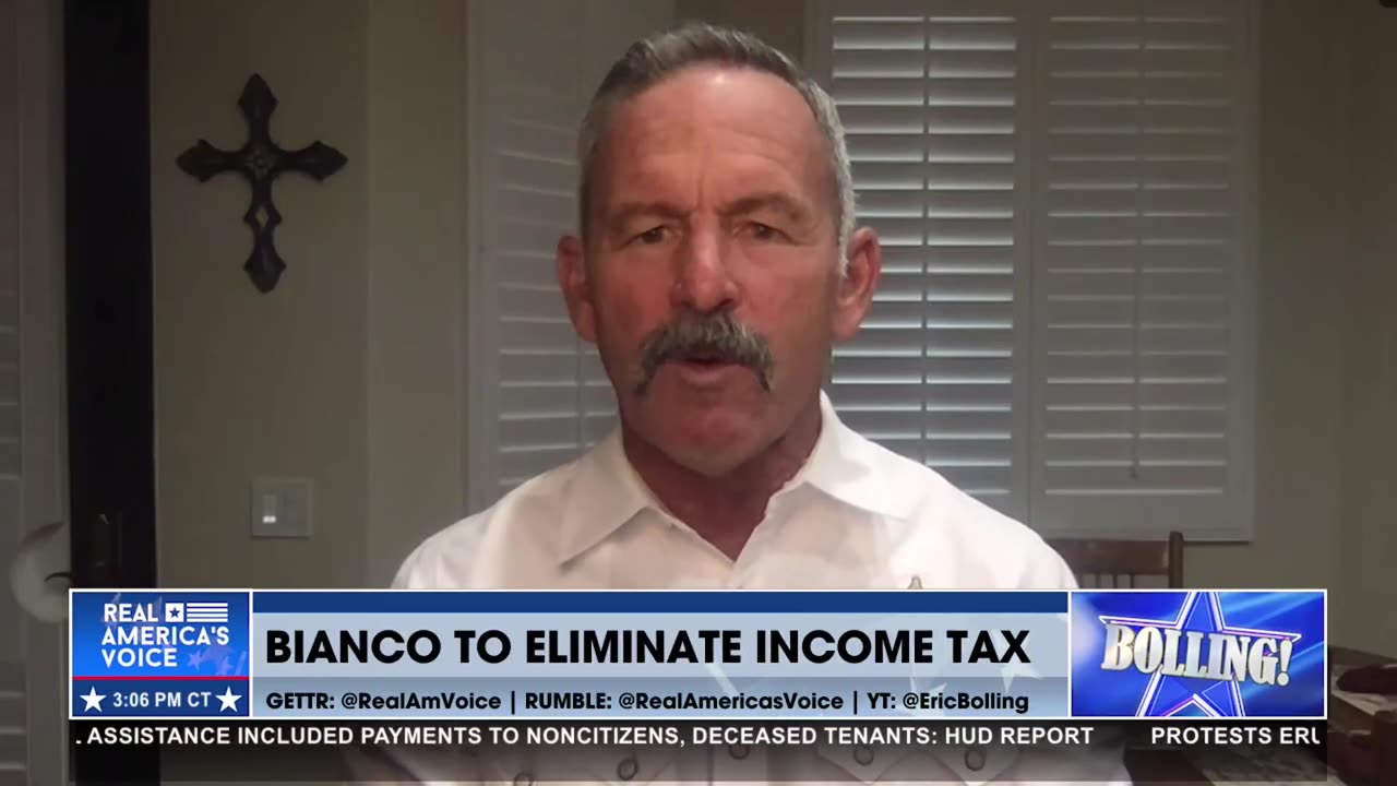BIANCO WANTS TO ELIMINATE THE INCOME TAX IN CA