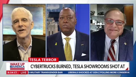 'Yell some more': Newsmax panel explodes over Tesla stock losses