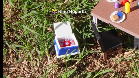 Making a Mini Picnic Table!