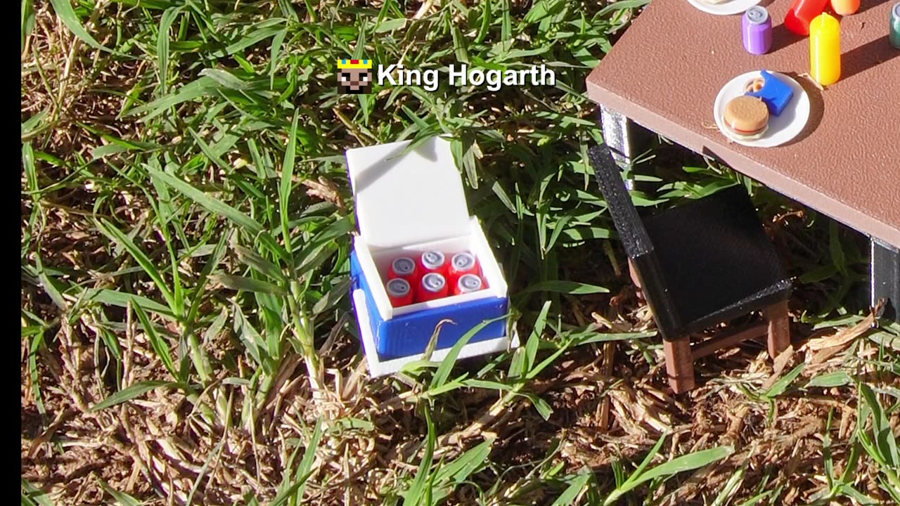 Making a Mini Picnic Table!