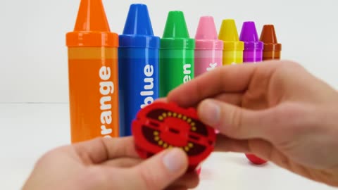 Crayon Surprises for Toddlers Learning Video