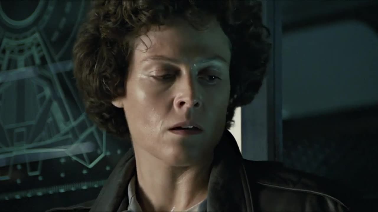 "Aliens" Starring Sigourney Weaver