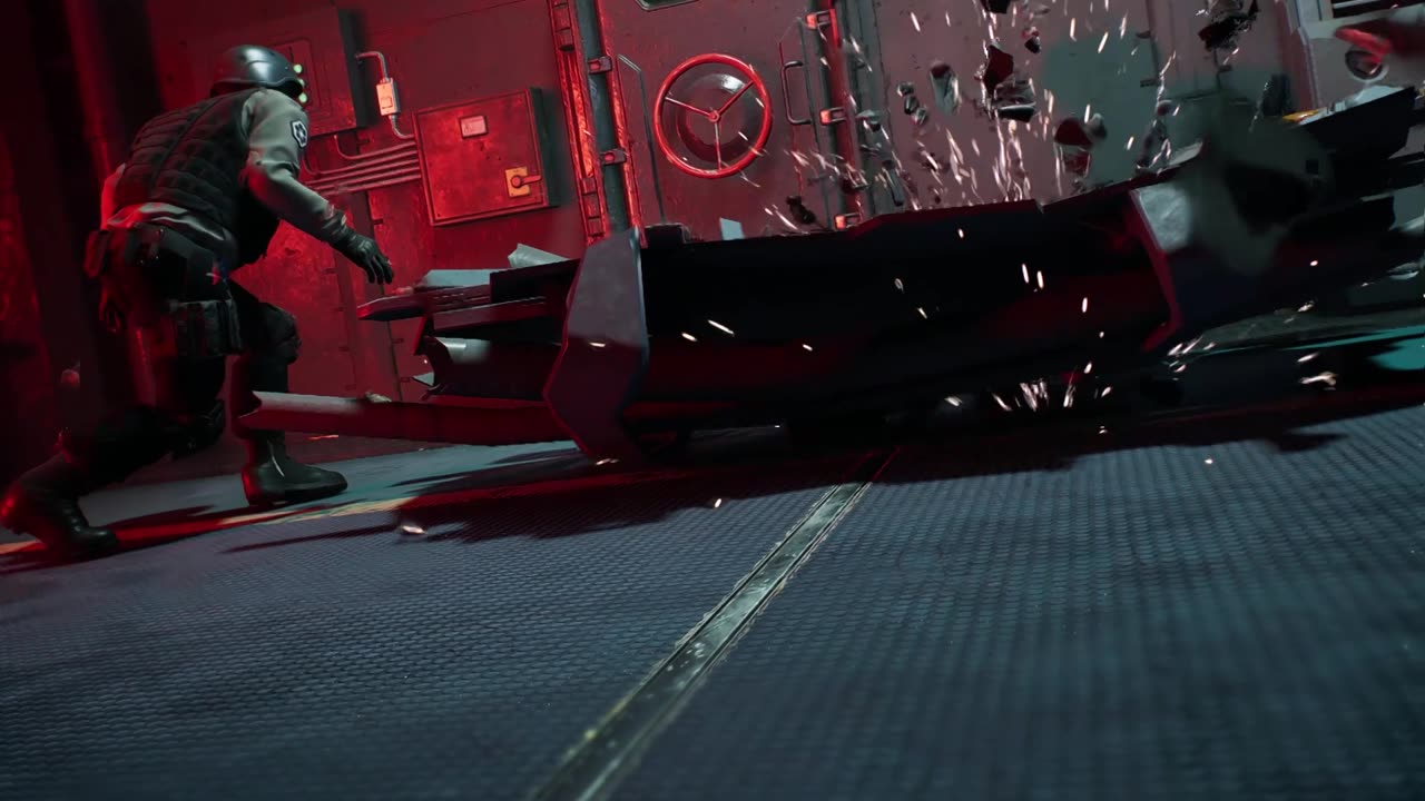 A bunch of Jeeps can drag down a Ship that size? ( CutScene )