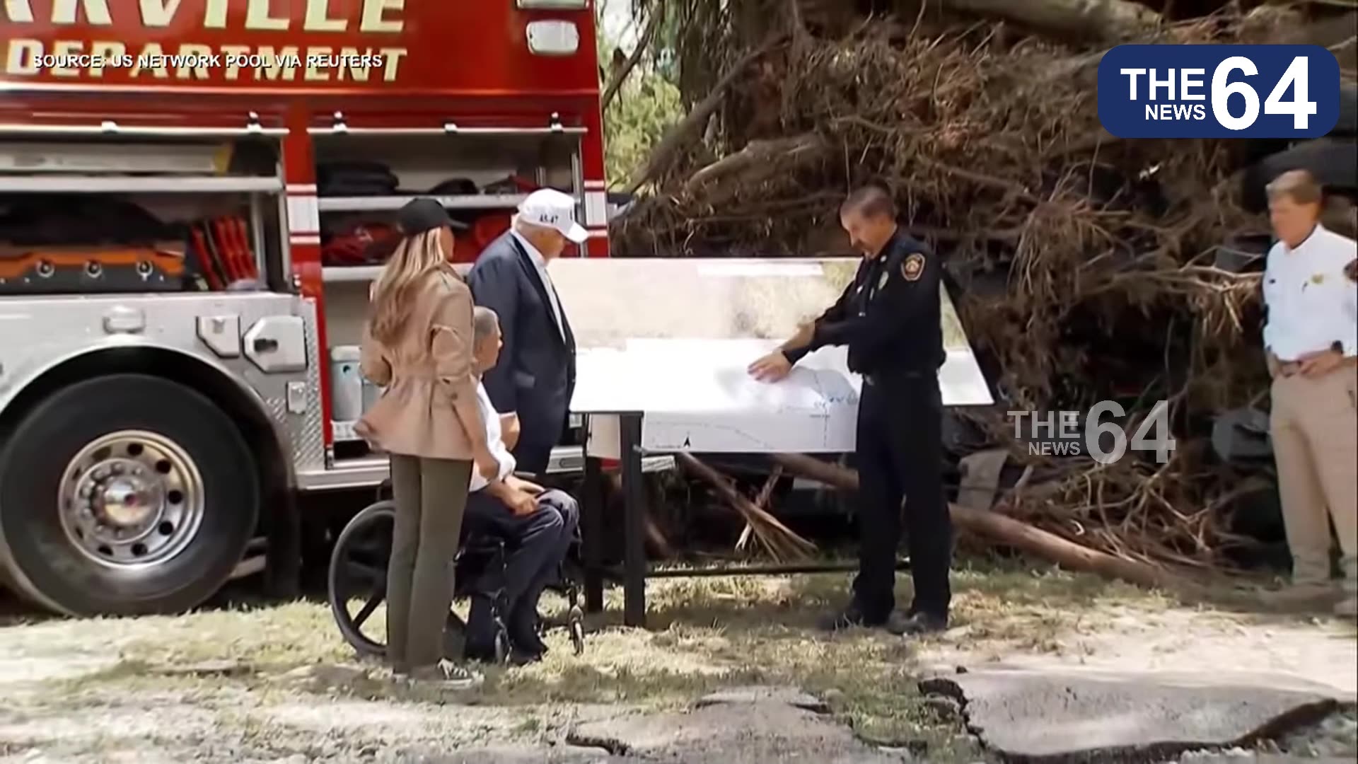 US Prez Donald Trump arrives in Texas to survey damage after July 4 flash flood | Guadalupe River