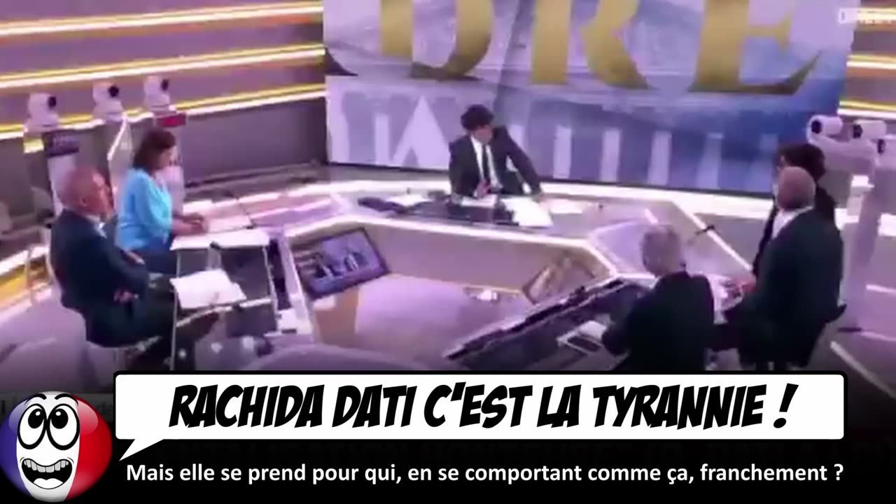 Rachida Dati fait un TRUC DE DINGUE en direct sur le plateau de LCI.