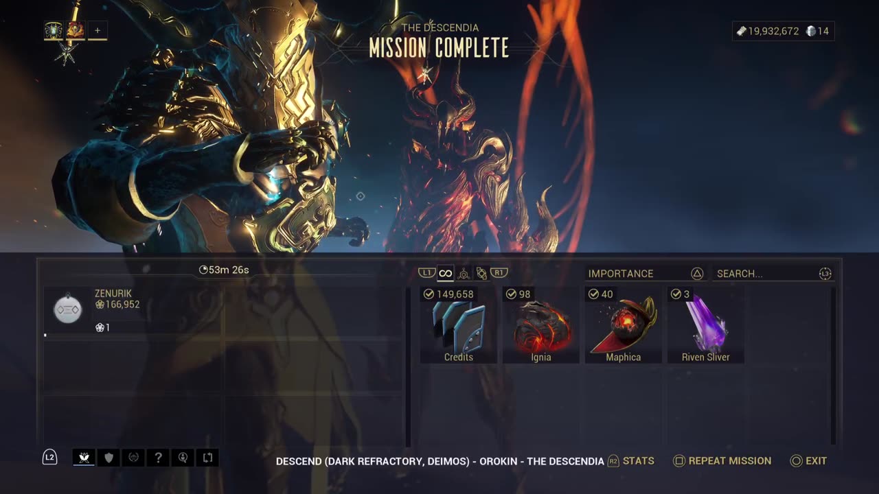 Warframe Descendia - Playthrough Team-Up with BlackConflict