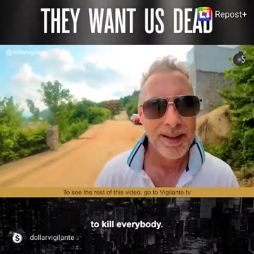 The US Gov Wants us Dead