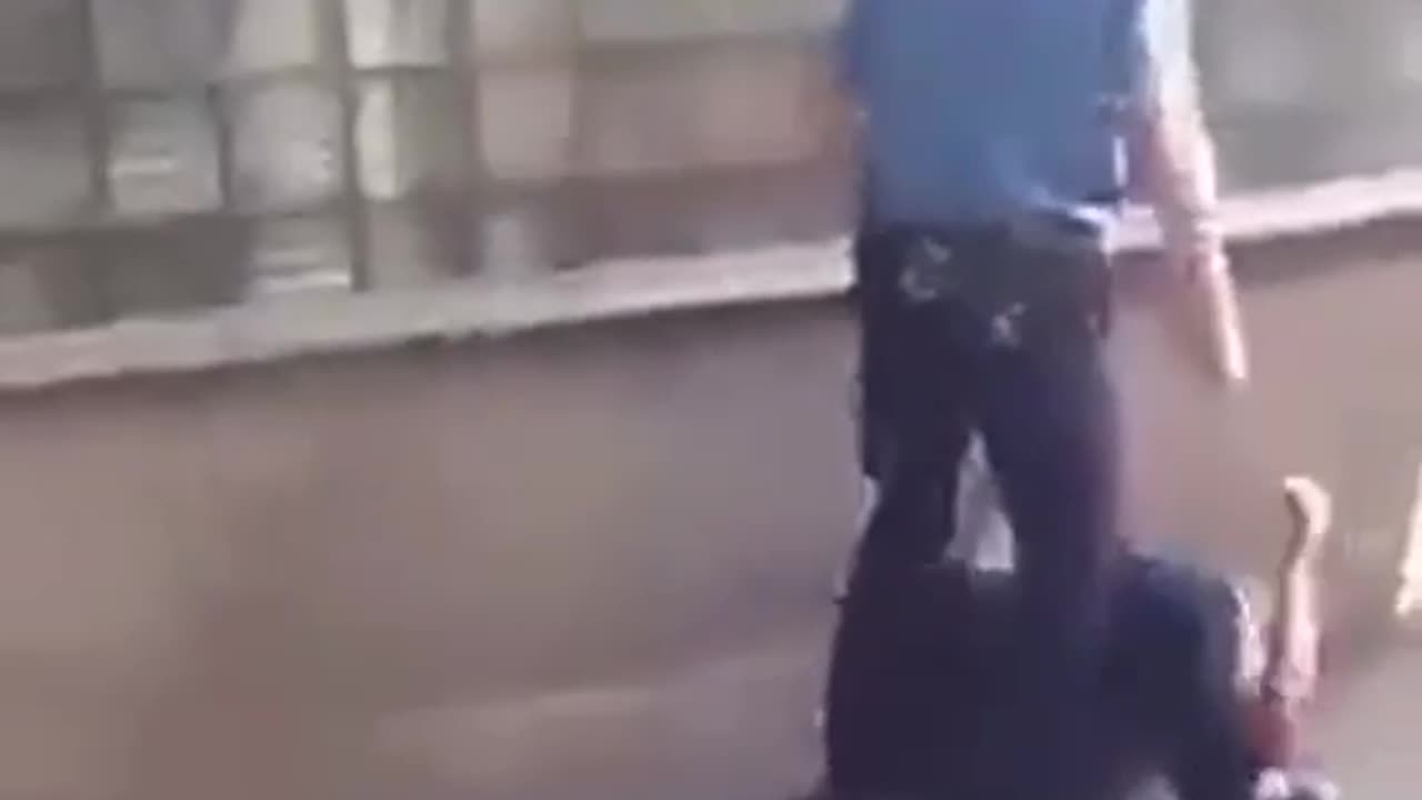 Russian cop educates Migrant | Your not in America where you can do what you want