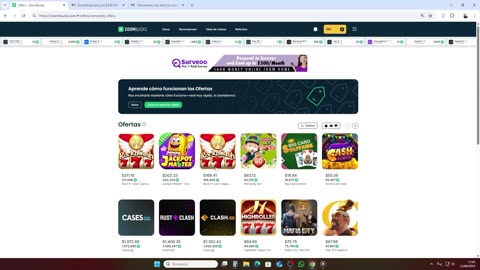 Zoombucks - Encuestas remuneradas - Primer pago de 3,00€