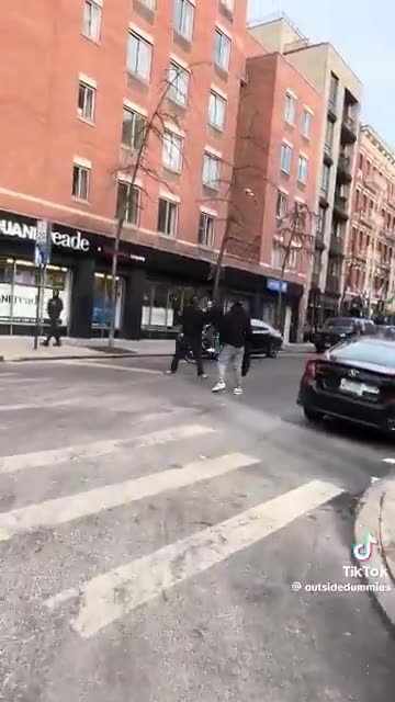 Skitzo Jogger Savage Roams The Street Free To Mess With White People