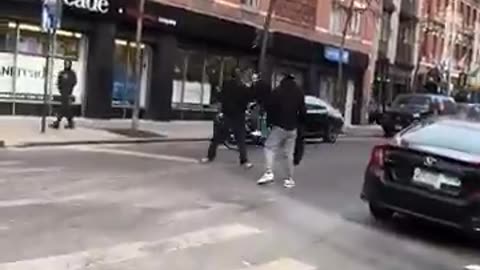 Skitzo Jogger Savage Roams The Street Free To Mess With White People