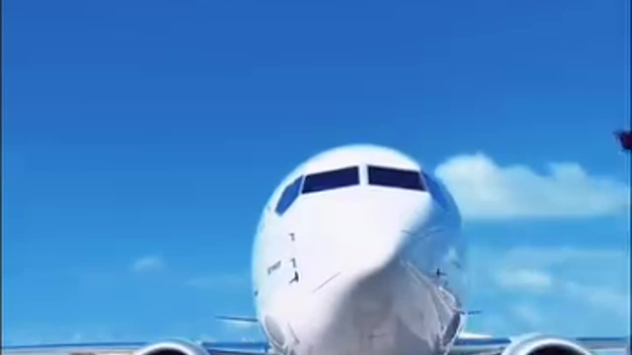 Look at this beautiful, colorful little plane ✈️ #marshalling