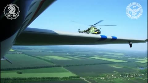 🛸🇺🇦 Ukraine Russia War | Ukrainian UAV from 47th Brigade Recon Unit Meets Helicopter Over Ukr… | RCF
