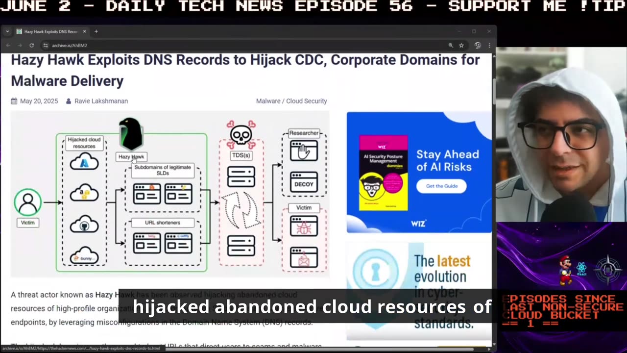 misconfigured dns and s3 buckets give hackers cdc access