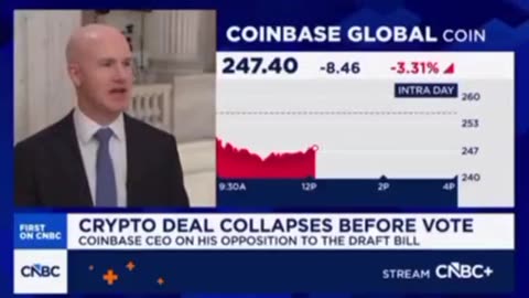 🇺🇸 JUST IN: COINBASE CEO SOUNDS THE ALARM