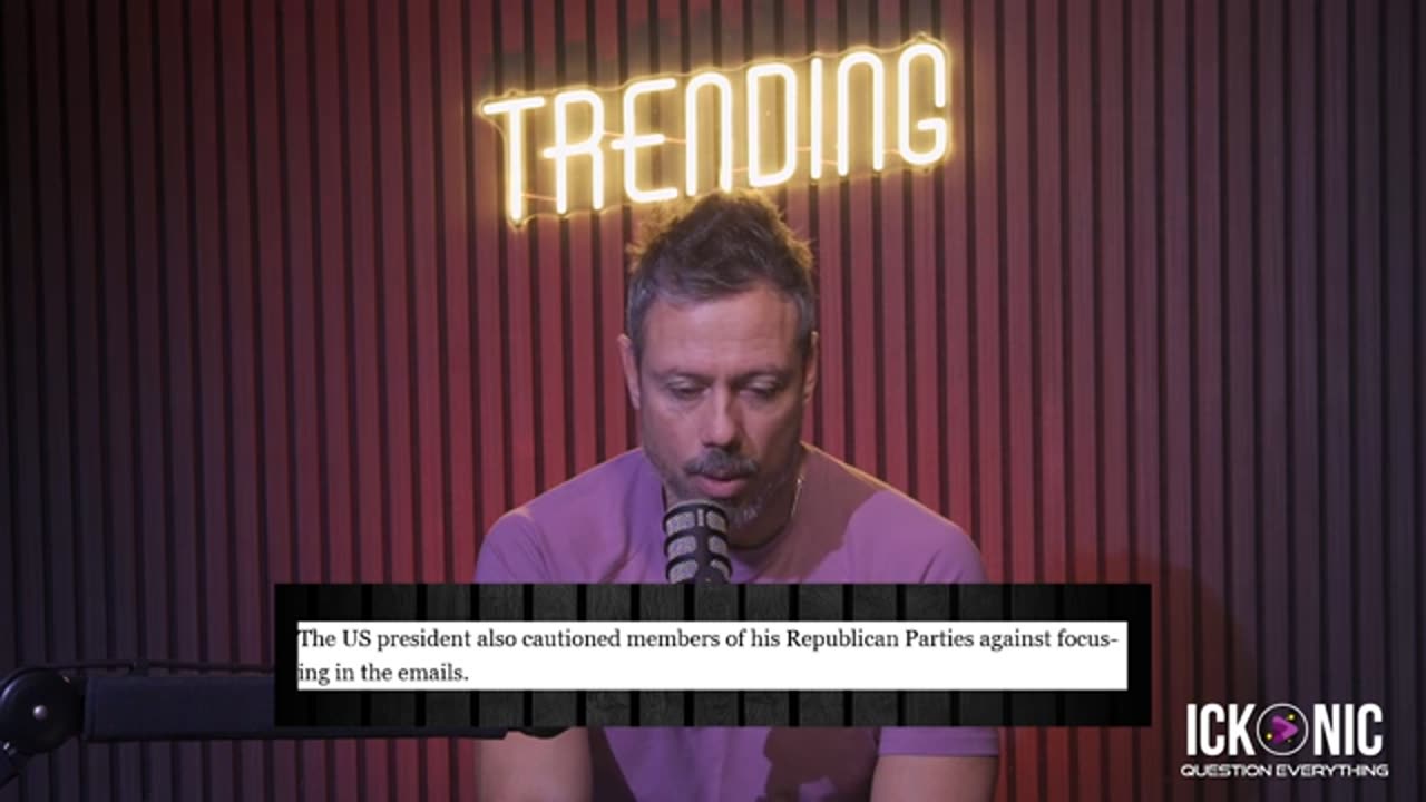 Джеффри Эпштейн Указывает Пальцем На Дональда ТрампаTrending Ep218
