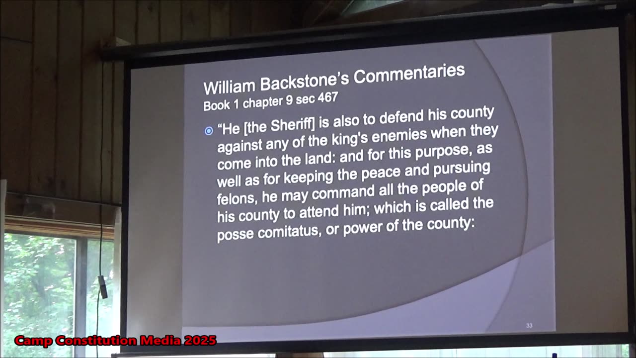 The Constitutional Militia Explained, with Pastor David Whitney at Camp Constitution 2025