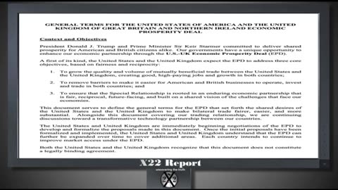 X-22 Financial Report - Federal Reserve Has Been Boxed In,Trump Is Shifting Power...5-13-25