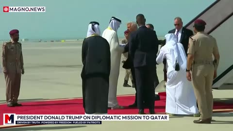 🇺🇸|🇶🇦 President Donald J. Trump meets Qatar’s Emir Sheikh Tamim Bin Hamad Al Thani in Doha