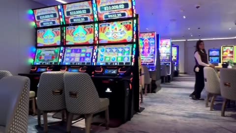 Smoking Casino Tour at NCL Aqua Deck 6