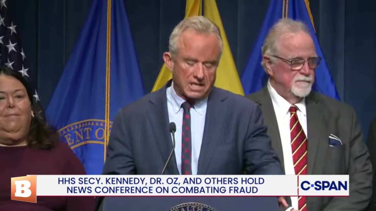 MOMENTS AGO: RFK Jr. and Dr. Oz Hold News Conference on Combating Fraud...
