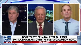 Chairman Jordan Discusses Criminal Referral Over Russia Hoax