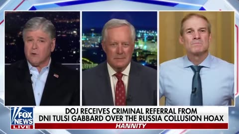 Chairman Jordan Discusses Criminal Referral Over Russia Hoax