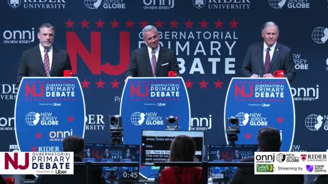 Watch it Again: New Jersey Democratic & Republican Gubernatorial Primary Debate, Presented by Uber