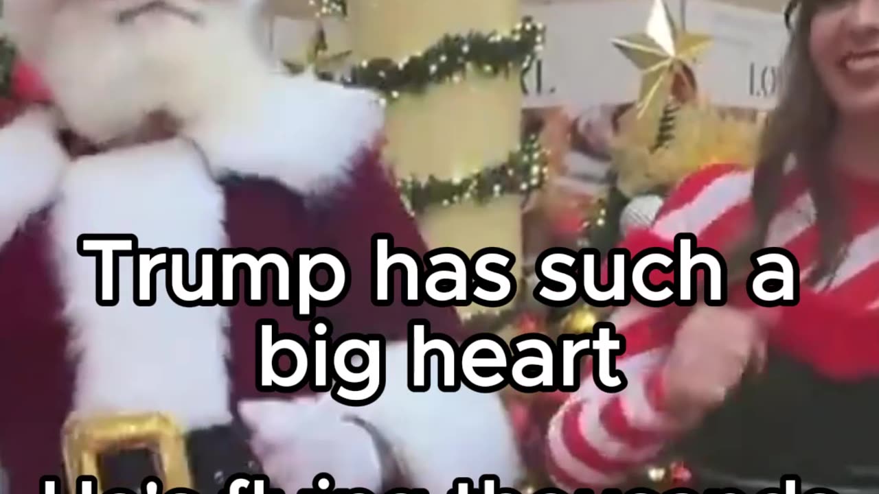 He’s so incredibly generous!