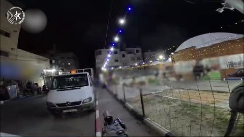 FOOTAGE - Gideonim Special Unit raided on a compound in Qalqilya During the