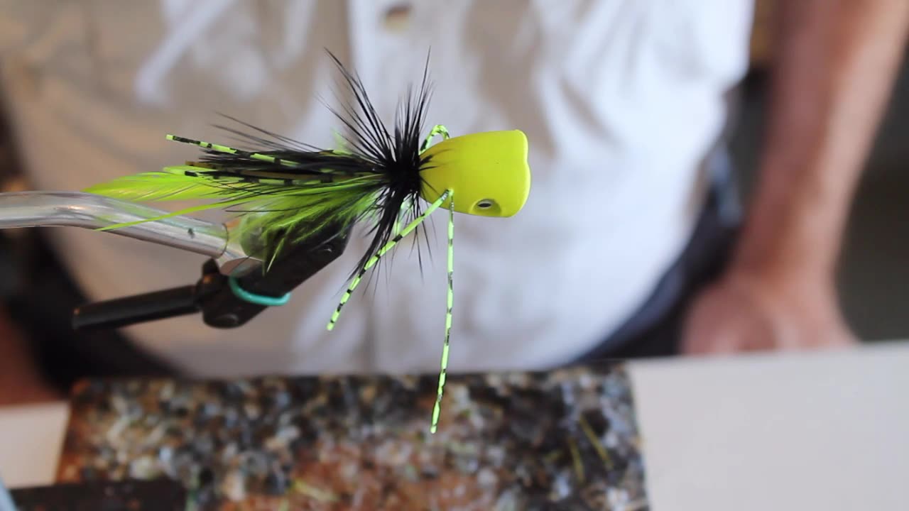 Bass Popper Kit Review After Tying