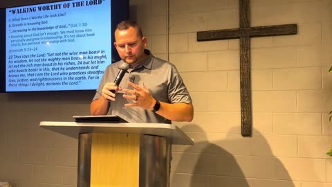 07/13/2025 Pastor Don Witt - Walking Worthy of the Lord