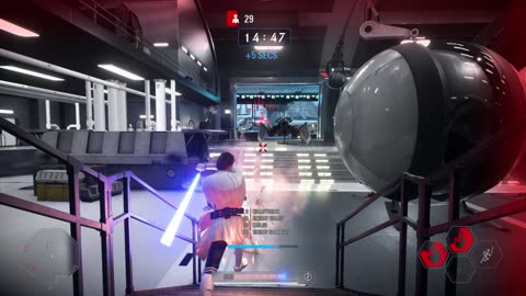 SWBF2 2017: Arcade Onslaught Obi Wan Kenobi Kamino Gameplay