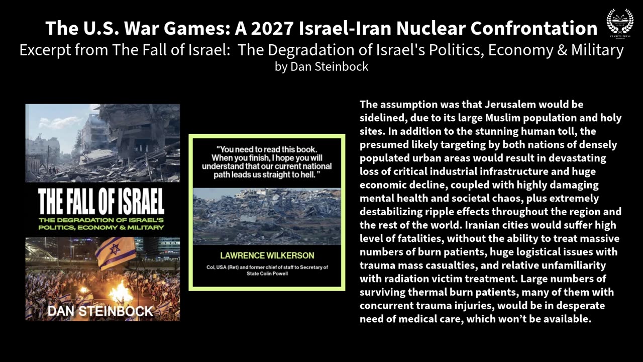 The U.S. War Games: A 2027 Israel-Iran Nuclear Confrontation