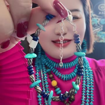 250610-5 Turquoise and Lapis Lazuli Bracelet: Interstellar Blue Duet on the Wrist