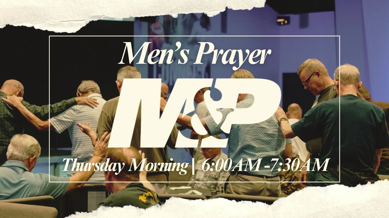 Men in Prayer Invitation