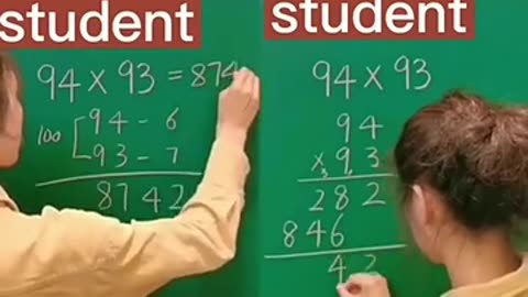 Incredible: China-USA Multiplication Tricks