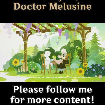 "Thank you, Doctor Melusine" 1