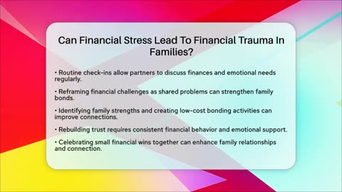 Can Financial Stress Lead To Financial Trauma In Families_ - Better Family Relationships
