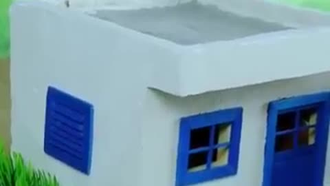Building a mini House #vfuho #house #shorts