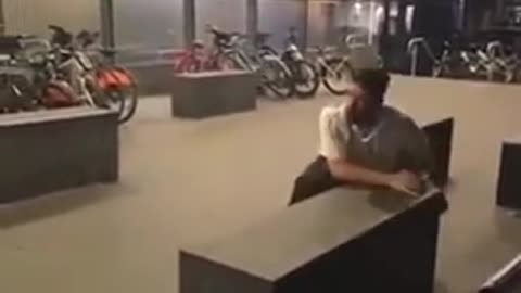 A man physically confronts an Indian man who was following his girlfriend.