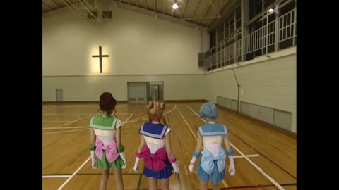 Usagi & Mamoru sailor moon live action act 18 the sailor scouts beaten the monsters