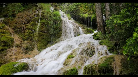 Waterfall Meditation Music | Peaceful Nature Sounds for Deep Relaxation