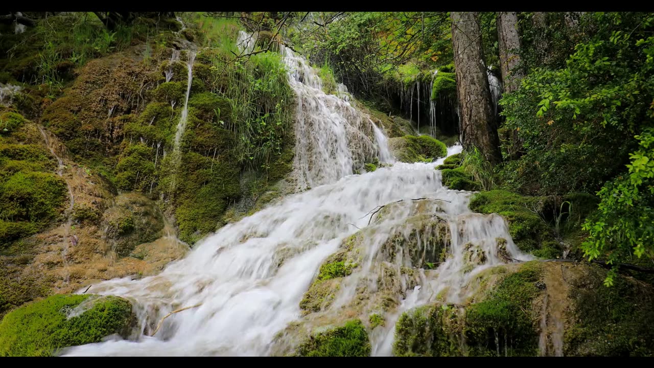 Waterfall Meditation Music | Peaceful Nature Sounds for Deep Relaxation
